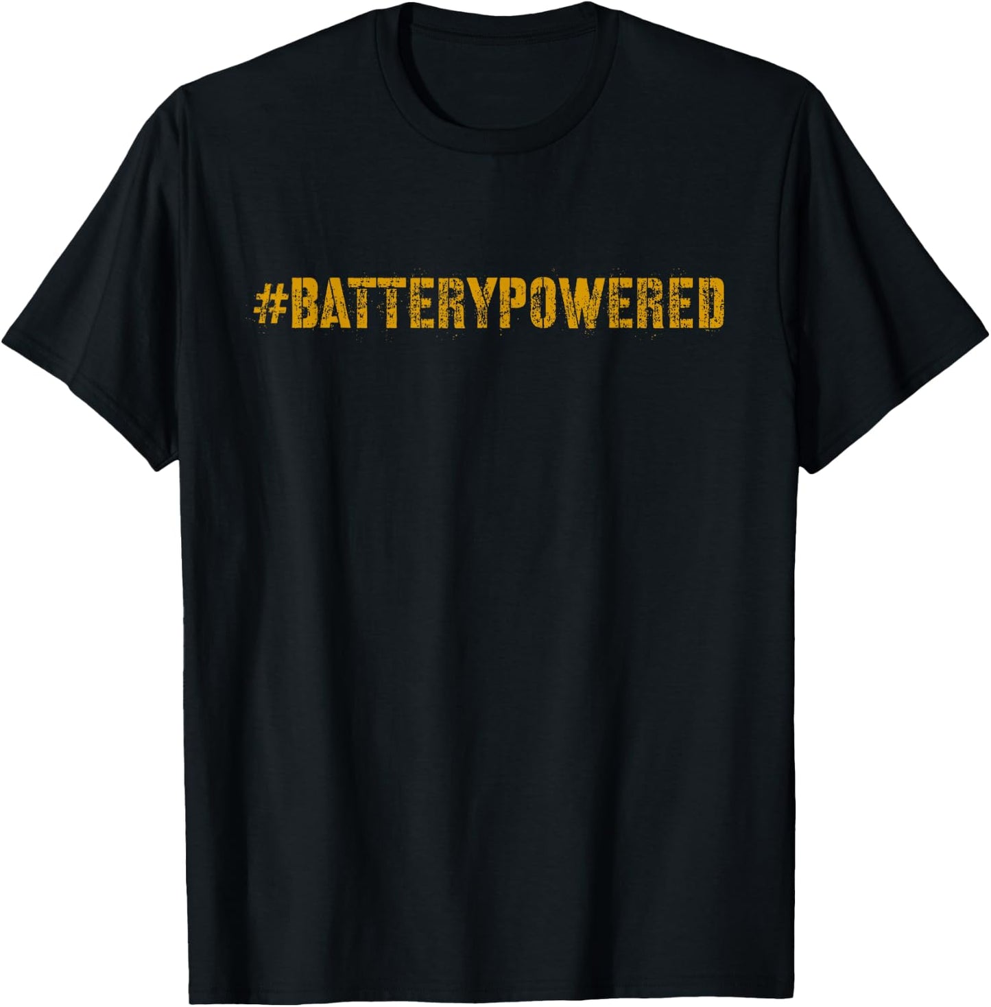 Battery - Designs By Laurie #batterypowered -Adults Black Small T-Shirt - T-Shirt | Black