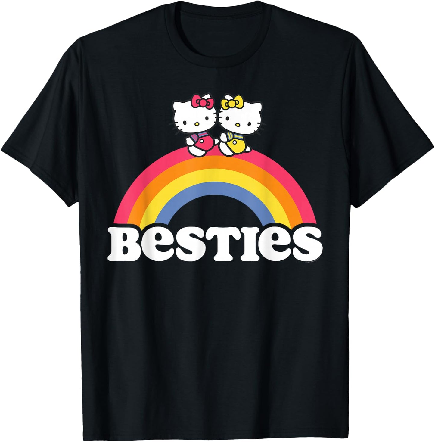 Hello Kitty and Mimmy Besties Shirt T-Shirt - T-Shirt | Black