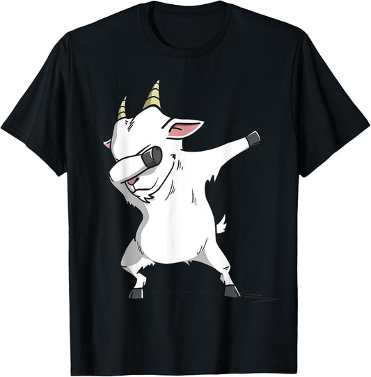 Dabbing Goat Goat Kids Costume Apparel T-Shirt - T-Shirt | Black