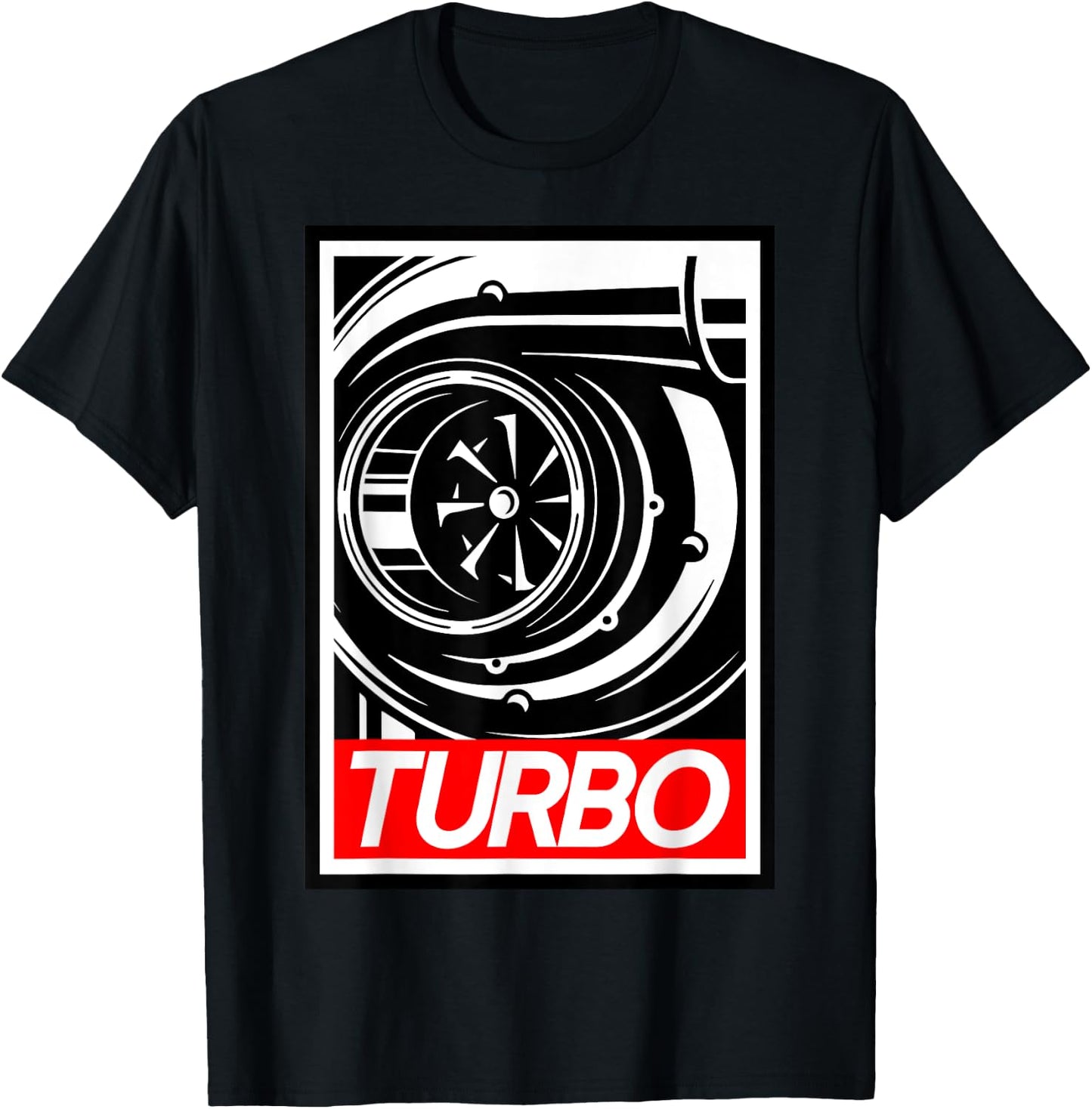 Turbo For people who love boost, racing and drifting. T-Shirt - T-Shirt | Black