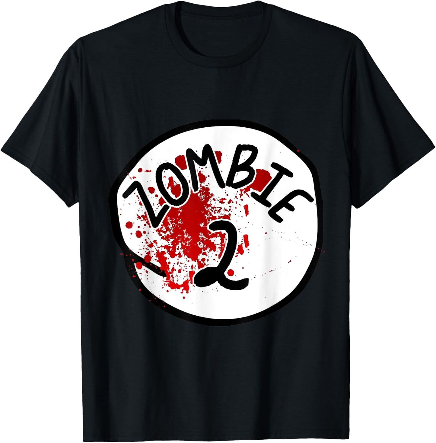 Couples Zombie 2 Halloween Costume T-Shirt - T-Shirt | Black