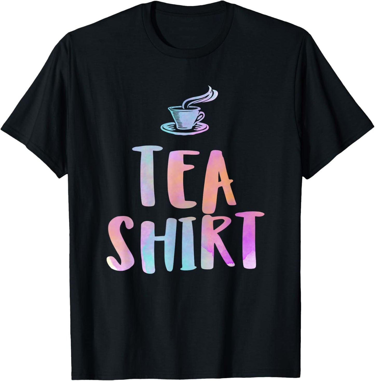 It's Tea Time Gift I Cup of Tea Drinking Lover T-Shirt - T-Shirt | Black
