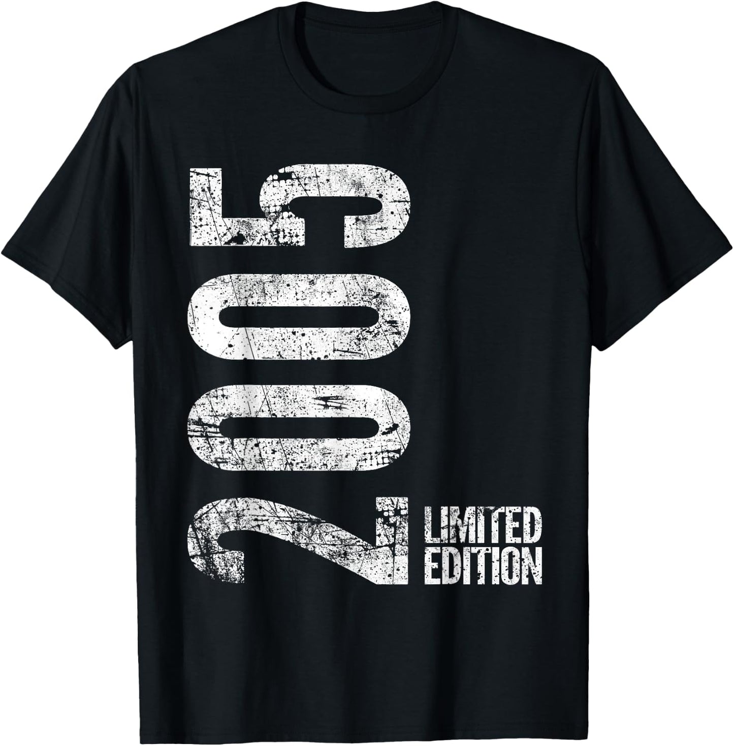 Vintage 2005 Limited Edition 20 Years Old 20th Birthday T-Shirt - T-Shirt | Black