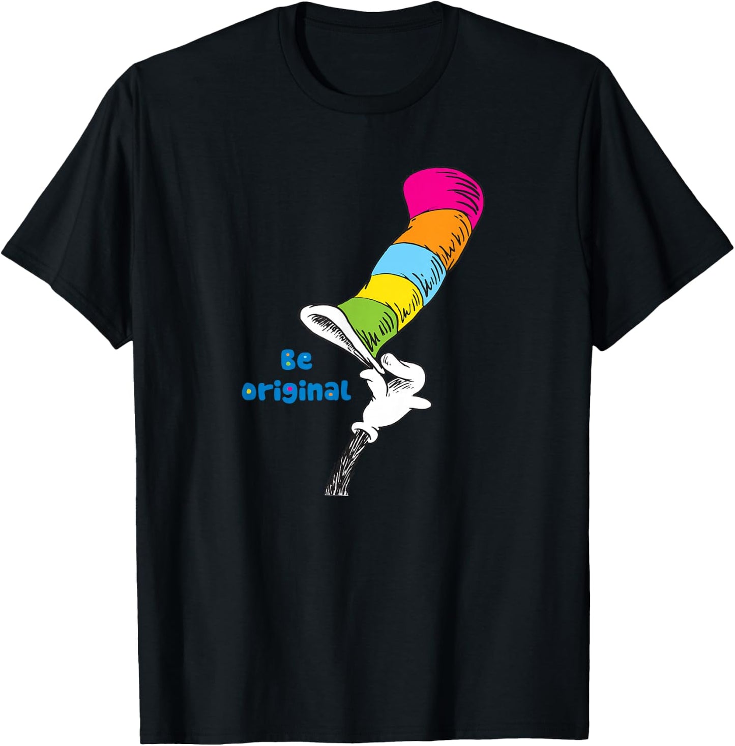 Dr. Seuss Be Original T-Shirt - T-Shirt | Black