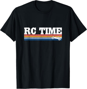 RC Car Shirt RC Time Retro T-Shirt - T-Shirt | Black