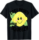EASY PEASY LEMON SQUEEZY FUN SUMMERTIME LEMONADE LOVER GIFT Women Girls Kids T-Shirt - T-Shirt | Black