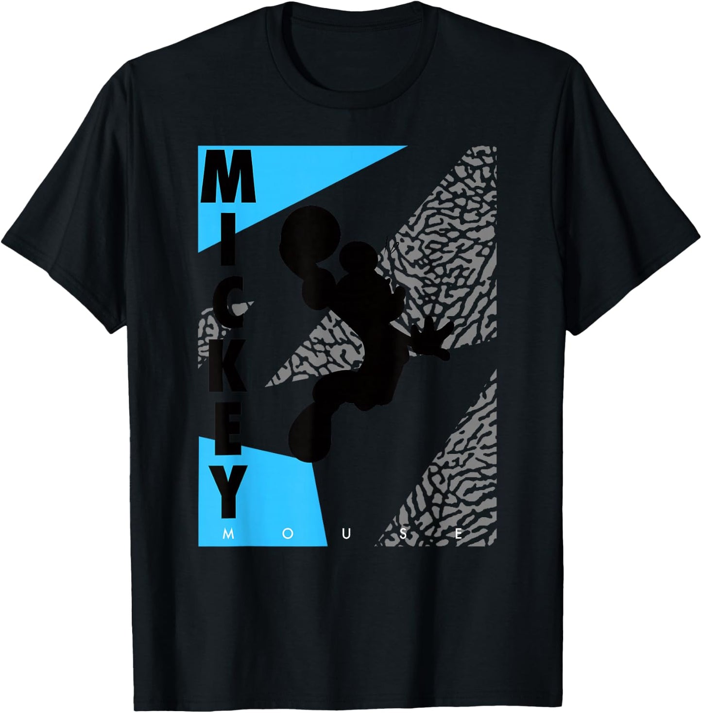 Disney - Mickey Mouse Basketball T-Shirt - T-Shirt | Black