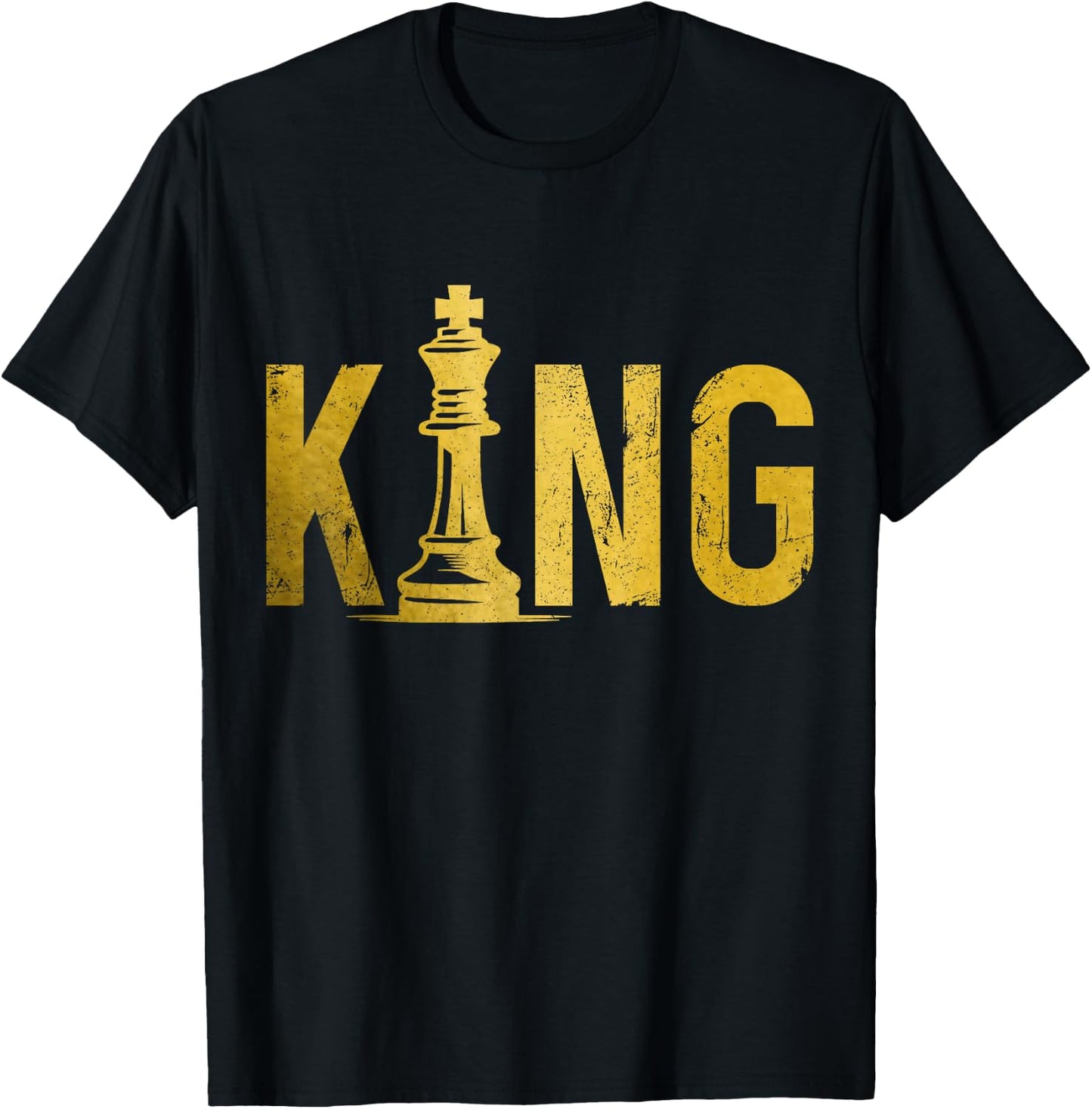 Chess Player King T-Shirt - T-Shirt | Black