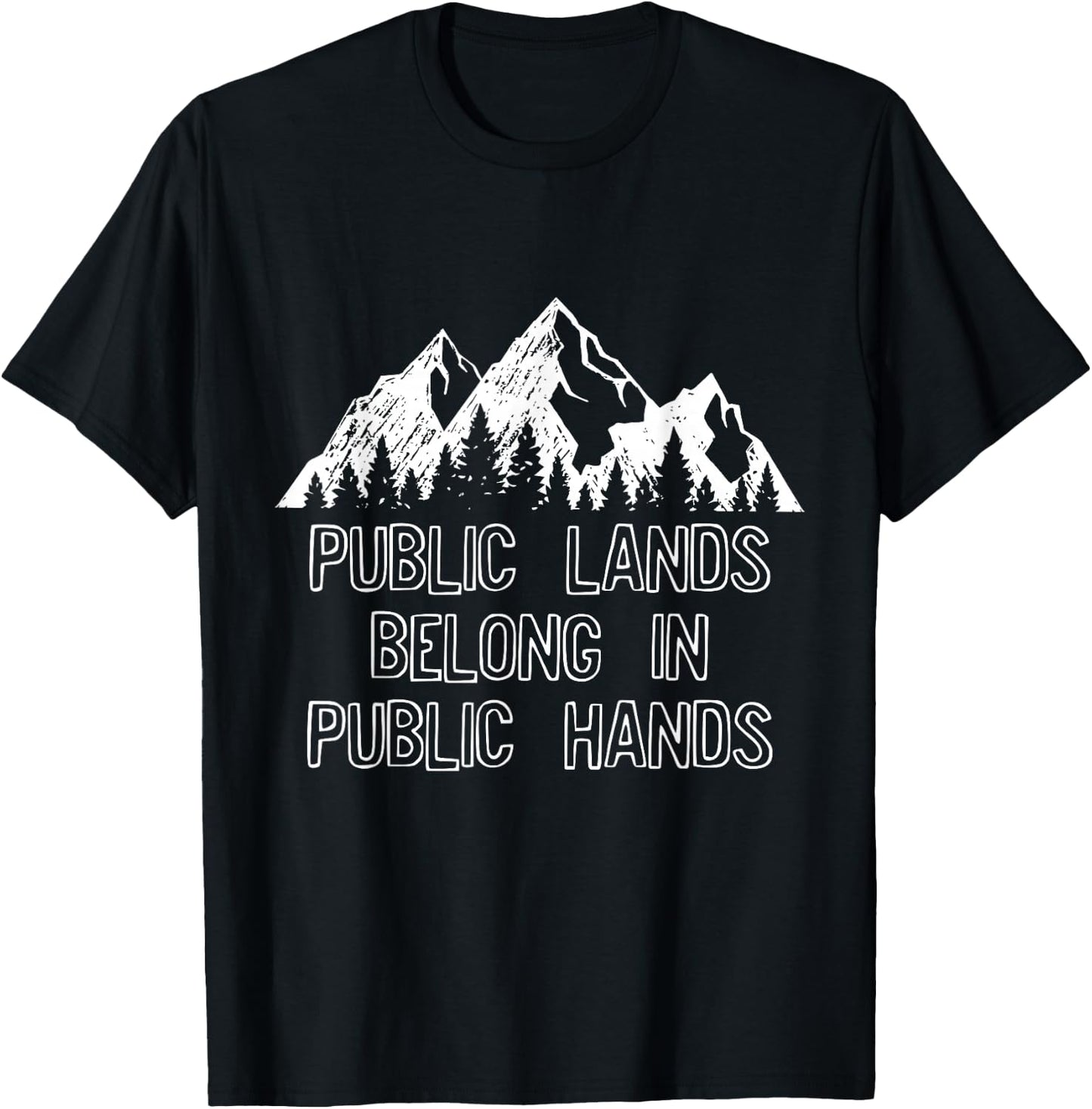 Public Landowner Gift Keep Public T-Shirt - T-Shirt | Black
