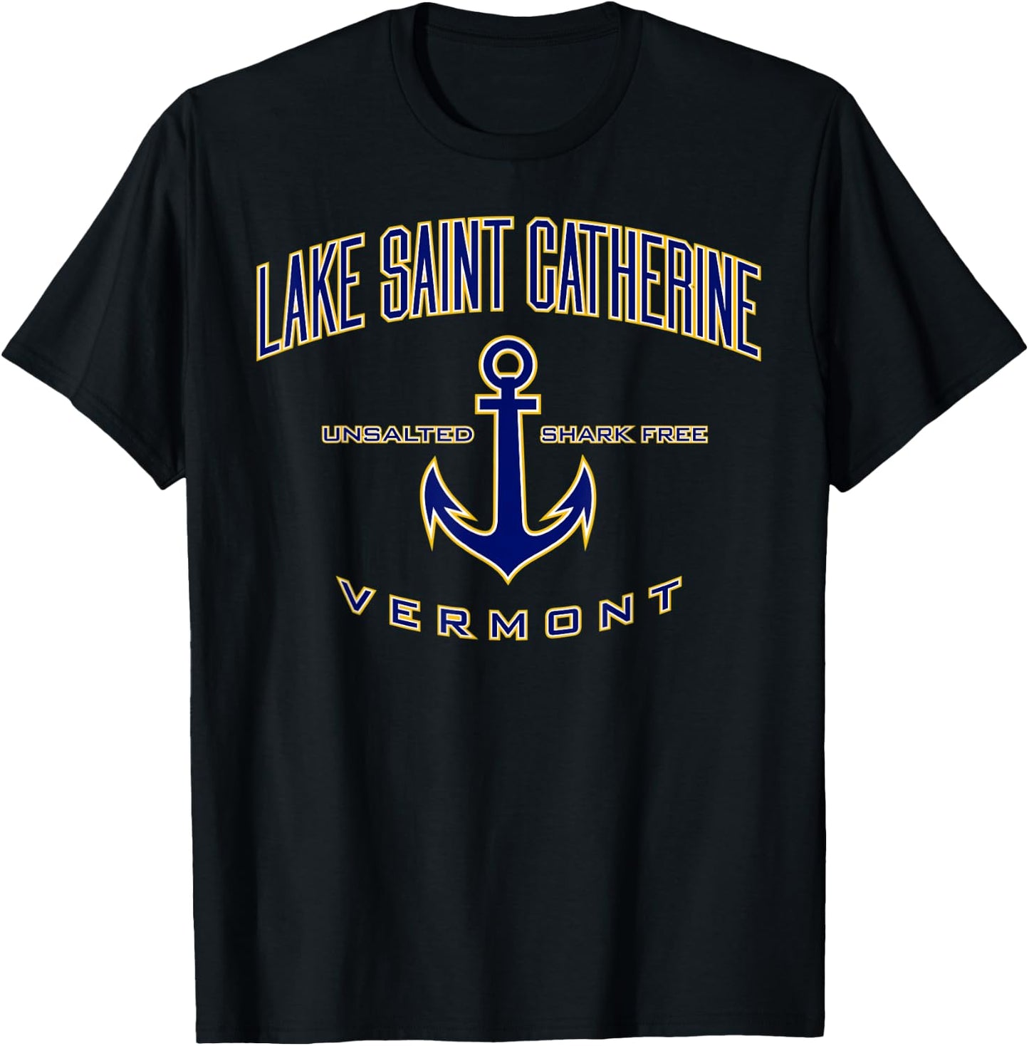 Lake St Catherine VT T-Shirt - T-Shirt | Black