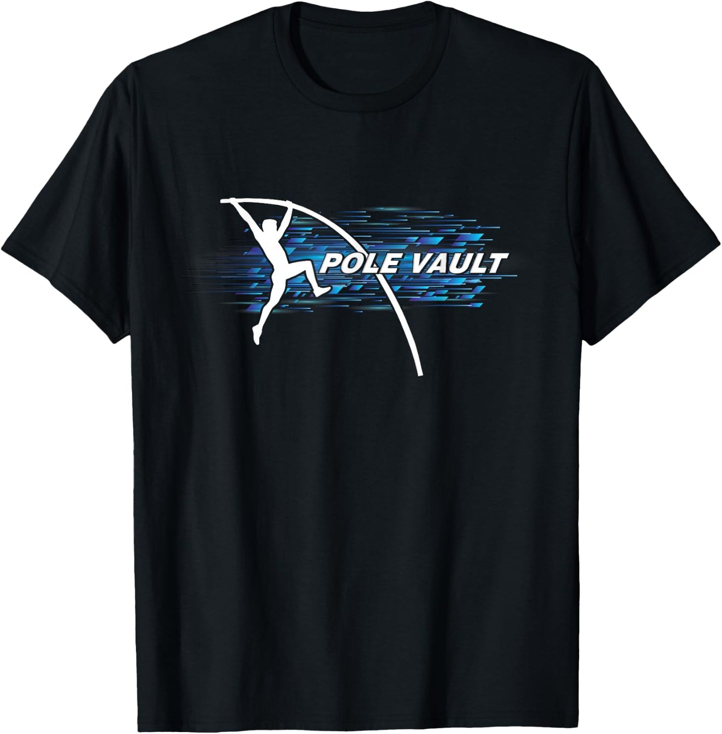Pole Vault Vaulter Sport Track & Field T-Shirt - T-Shirt | Black