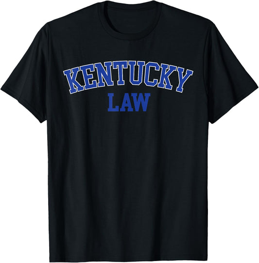 United States Attorneys Kentucky Law, Kentucky Bar Graduate Gift Lawyer College T-Shirt - T-Shirt | Black
