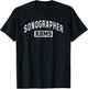 Sonographer RDMS Ultrasound Technician Gift T-Shirt - T-Shirt | Black