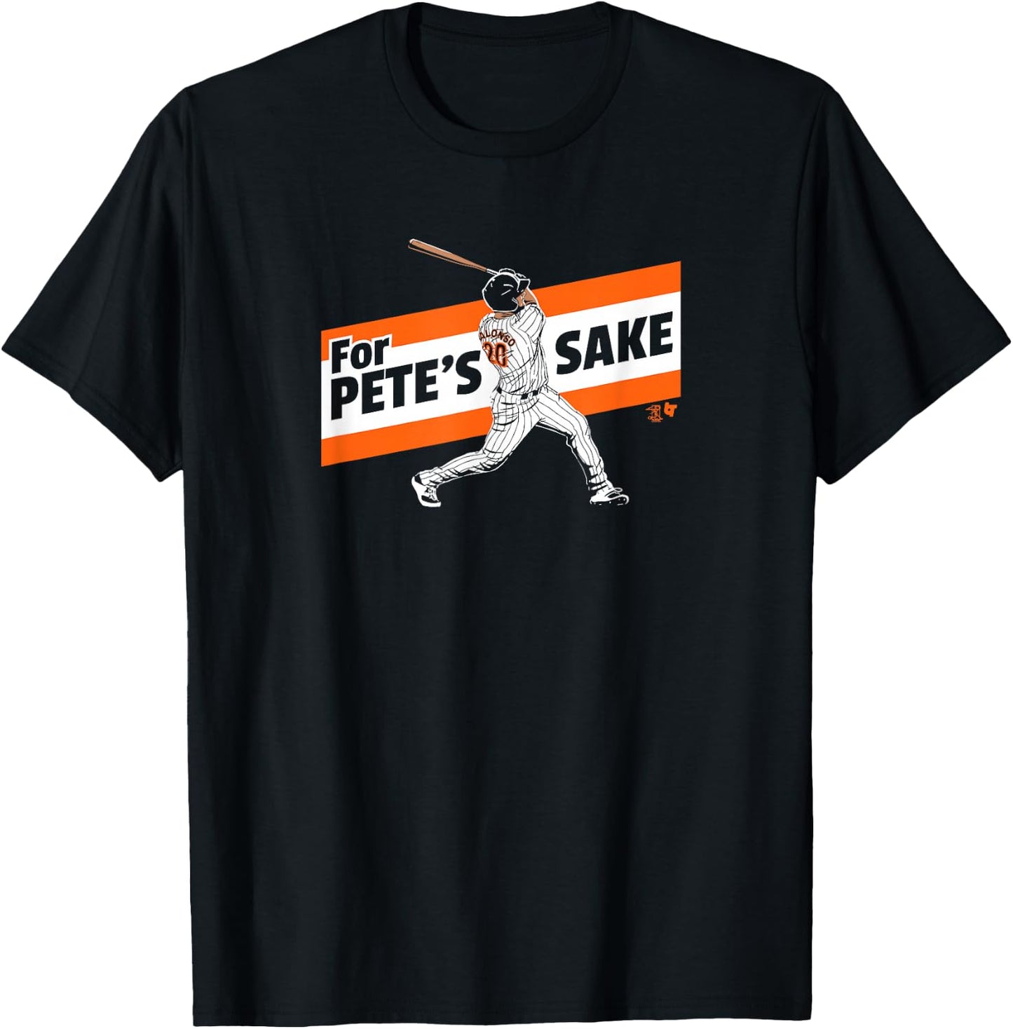 Pete Alonso - For Pete's Sake - New York Baseball T-Shirt - T-Shirt | Black