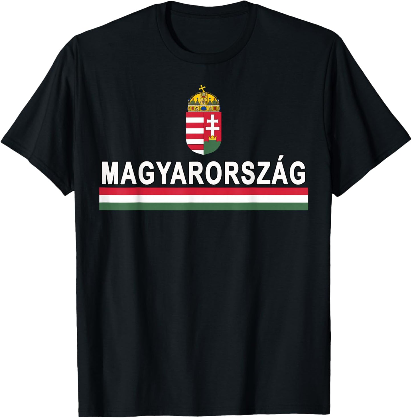Hungarian Magyarorszag Heritage Expat Roots T-Shirt - T-Shirt | Black