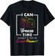Photography Shirt Funny Freeze Time Power Men Women Kids T-Shirt - T-Shirt | Black