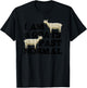 I am 2 Goats Past Normal Farm Animal Lover Farmer Gift T-Shirt - T-Shirt | Black