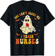 You Can't Scare Me I Teach Nurses Educator Halloween Ghost T-Shirt - T-Shirt | Black