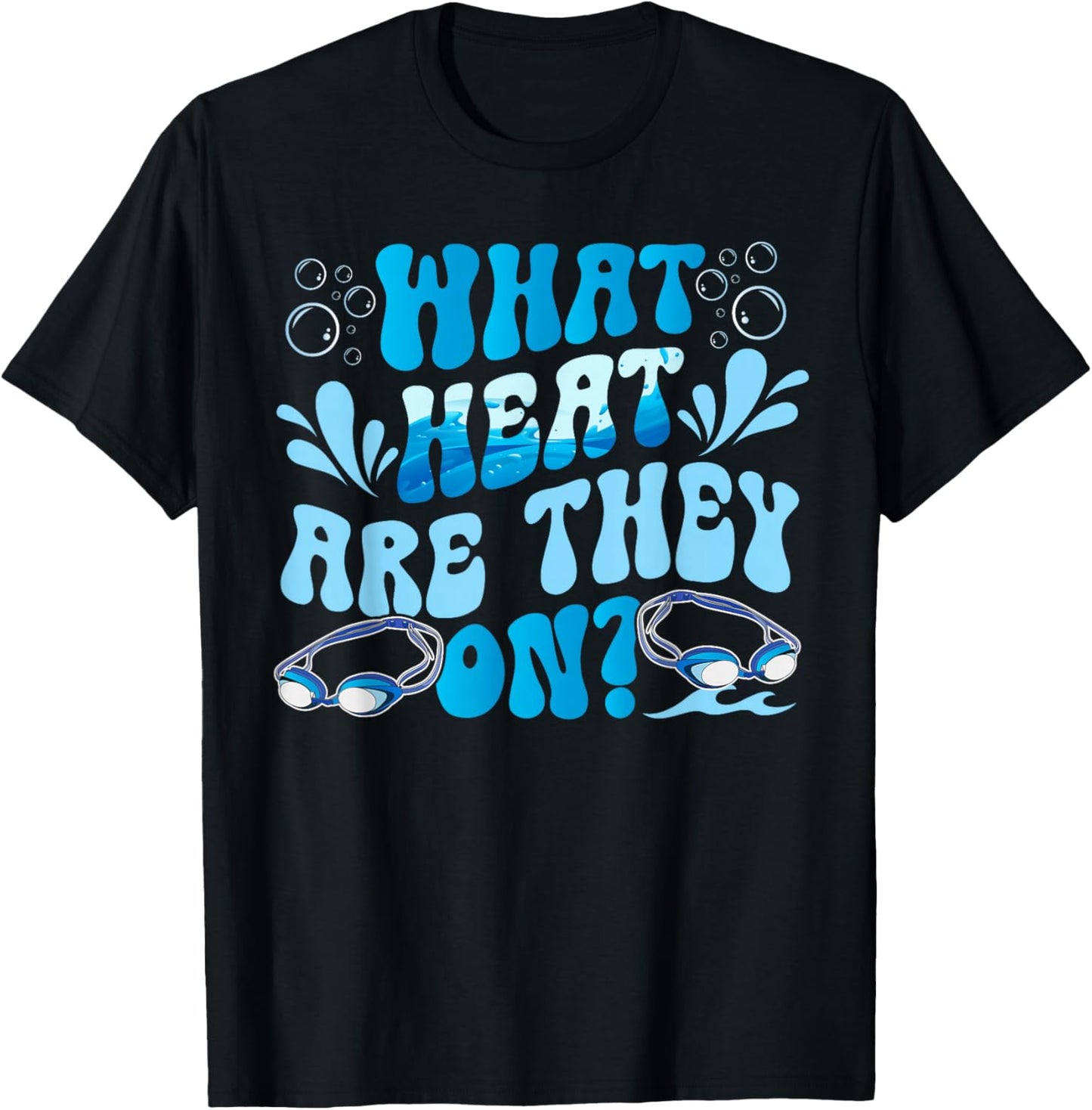 Swim Mom Groovy Swimming Mom Of A Swimmer Mom Swim Mama T-Shirt - T-Shirt | Black