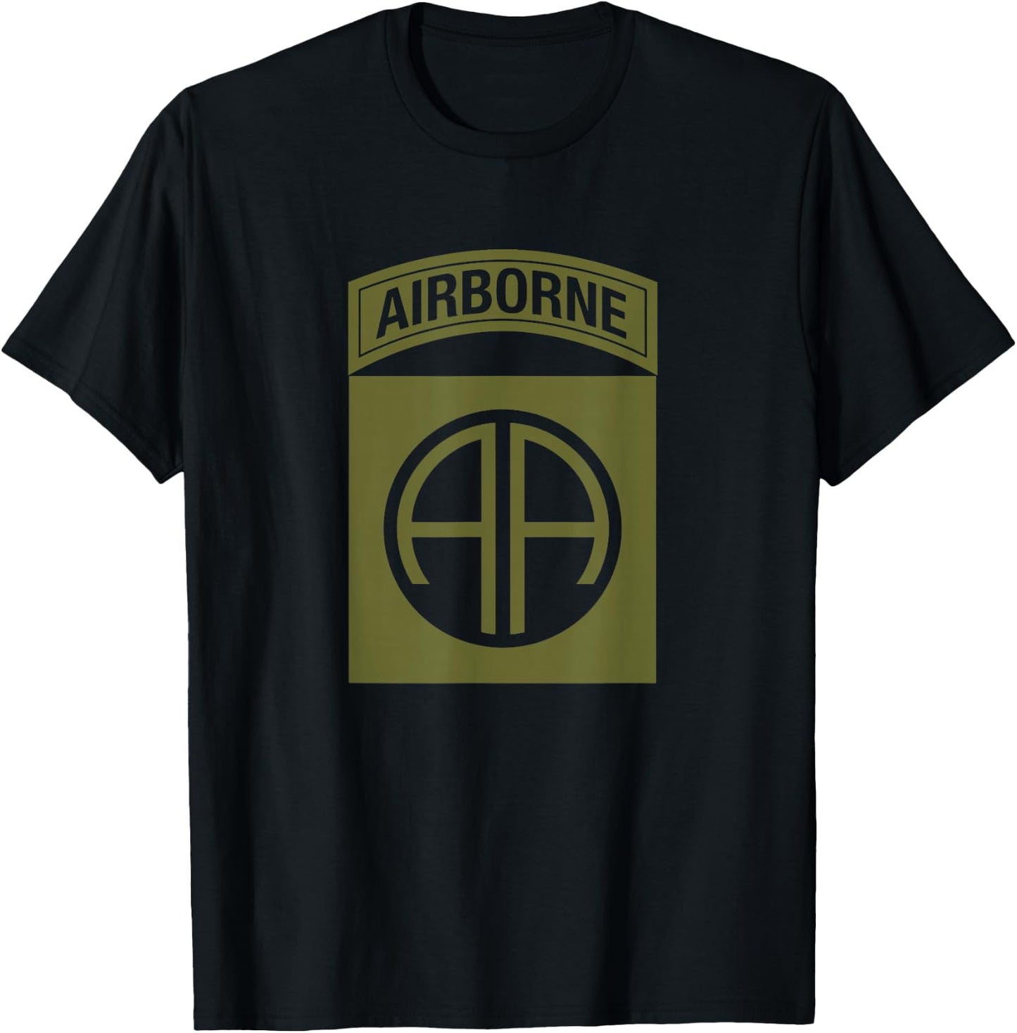 82nd Airborne Division Paratrooper T-Shirt - T-Shirt | Black