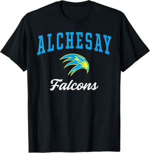 Alchesay High School Falcons C3 T-Shirt - T-Shirt | Black