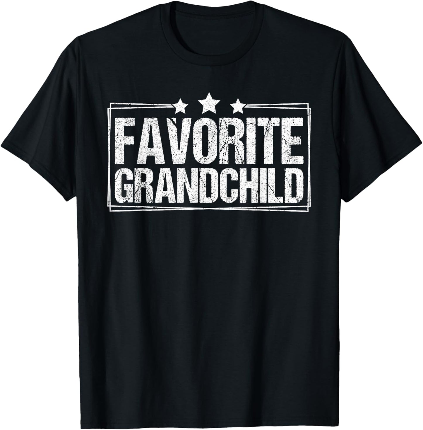 Favorite Grandchild T-Shirt - T-Shirt | Black