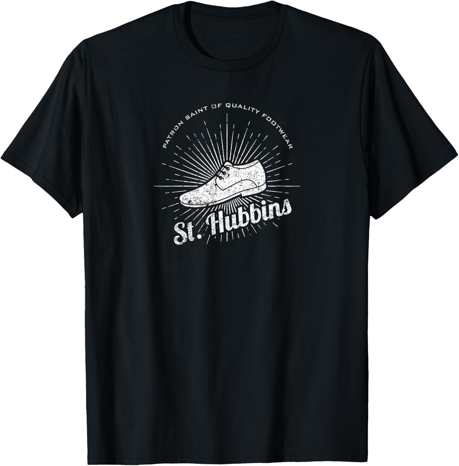 Saint Hubbins Footwear and Shoe T-Shirt - T-Shirt | Black