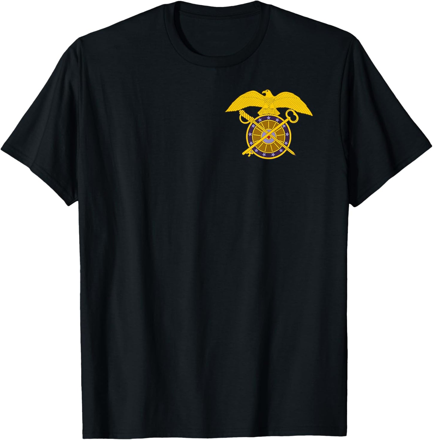 US Army Branch - Quartermaster Corps - QM T-Shirt - T-Shirt | Black
