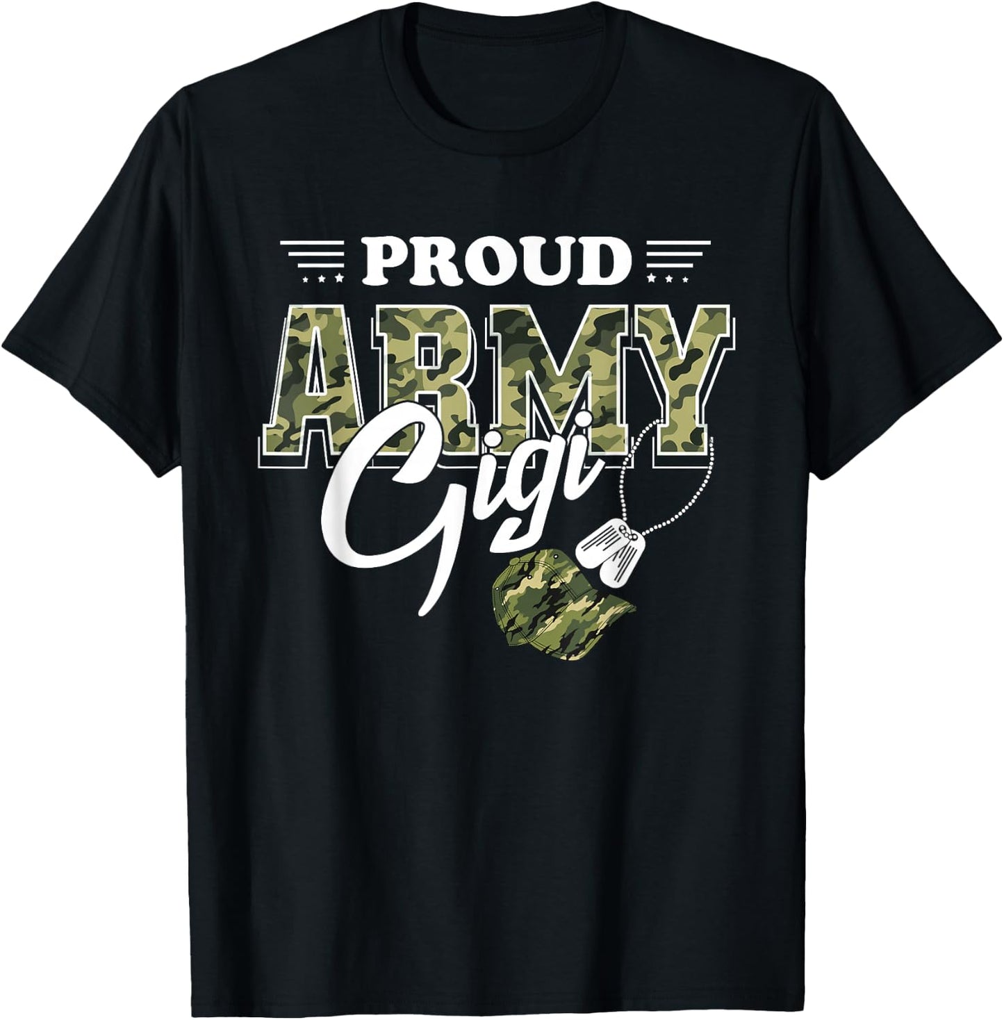 Proud Army Gigi T-Shirt - T-Shirt | Black