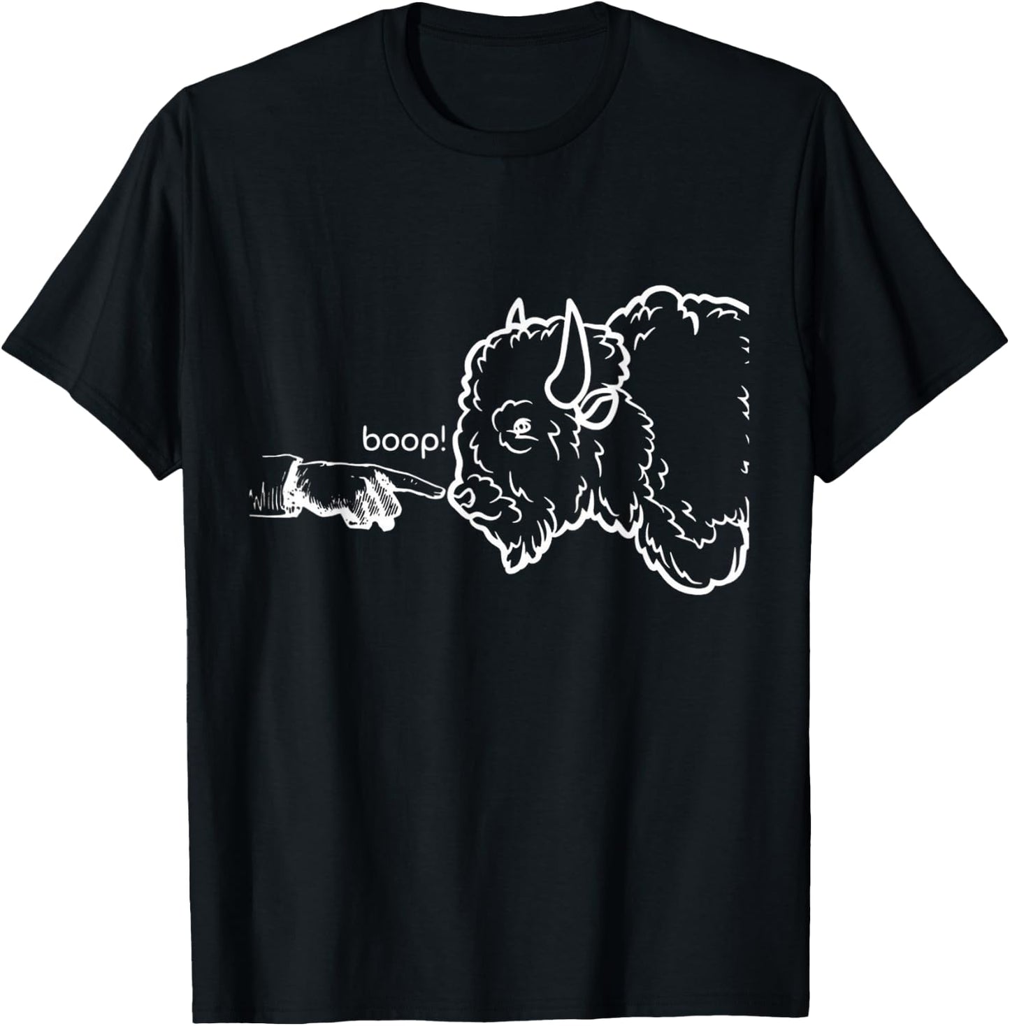 Boop the Nose T-Shirt - T-Shirt | Black