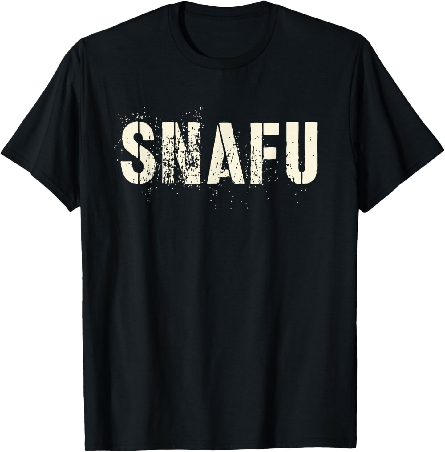 Cute SNAFU Military Fubar Proud Army Dad Soldier My Tactical T-Shirt - T-Shirt | Black