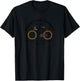 Bicycle Love Wright Brothers Themed , -Youth, Grey, Small, Short Sleeve, Classic Fit, Letter Print T-Shirt - T-Shirt | Black