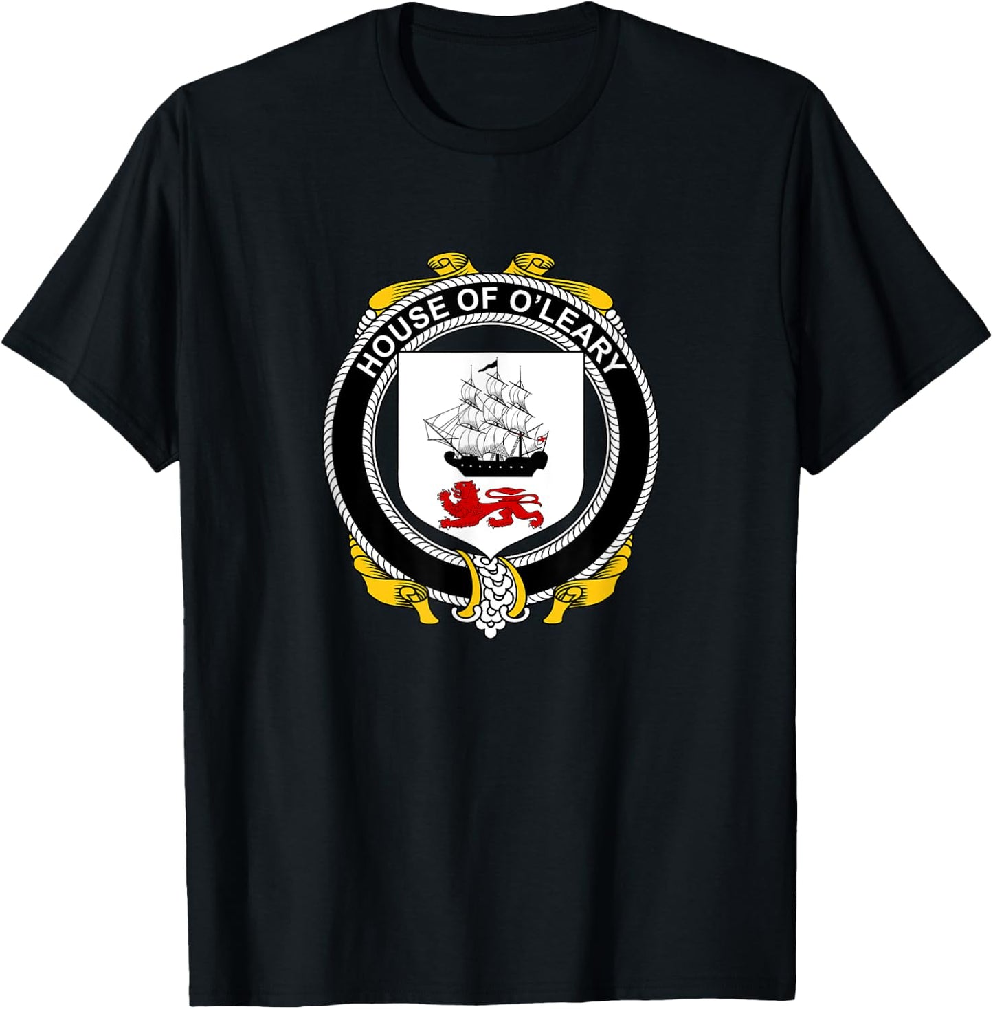 O'Leary Coat of Arms - Family Crest T-Shirt - T-Shirt | Black