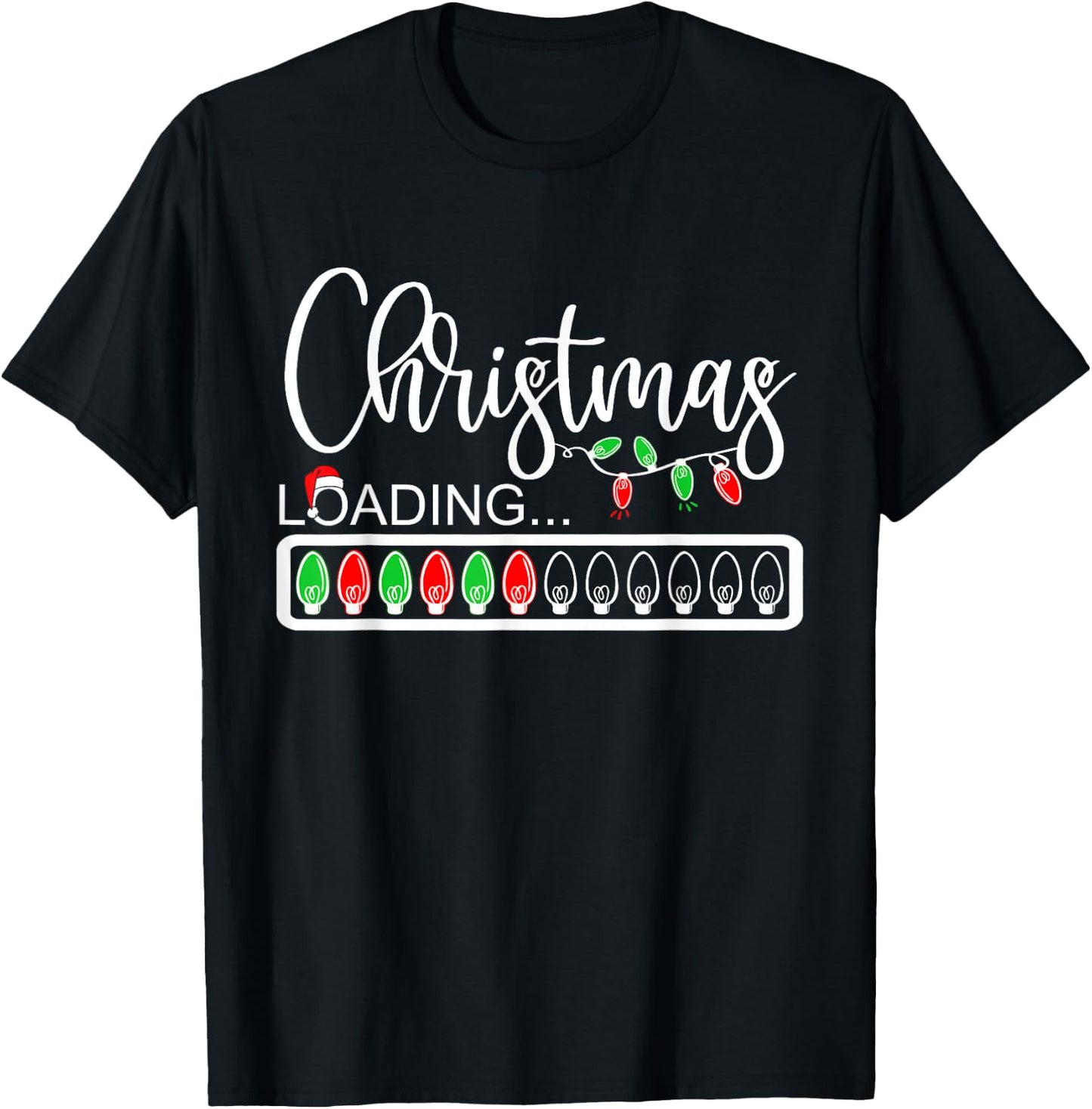 Christmas Break Loading Funny Xmas Holiday Teachers Women T-Shirt - T-Shirt | Black