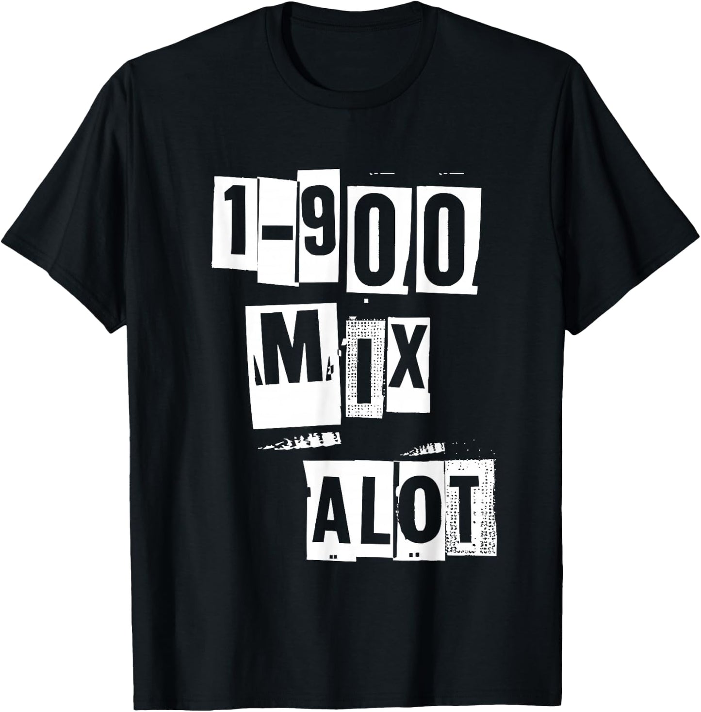 1-900 Mix Alot Baby Got Back Hip Hop Rap 90s T-Shirt - T-Shirt | Black
