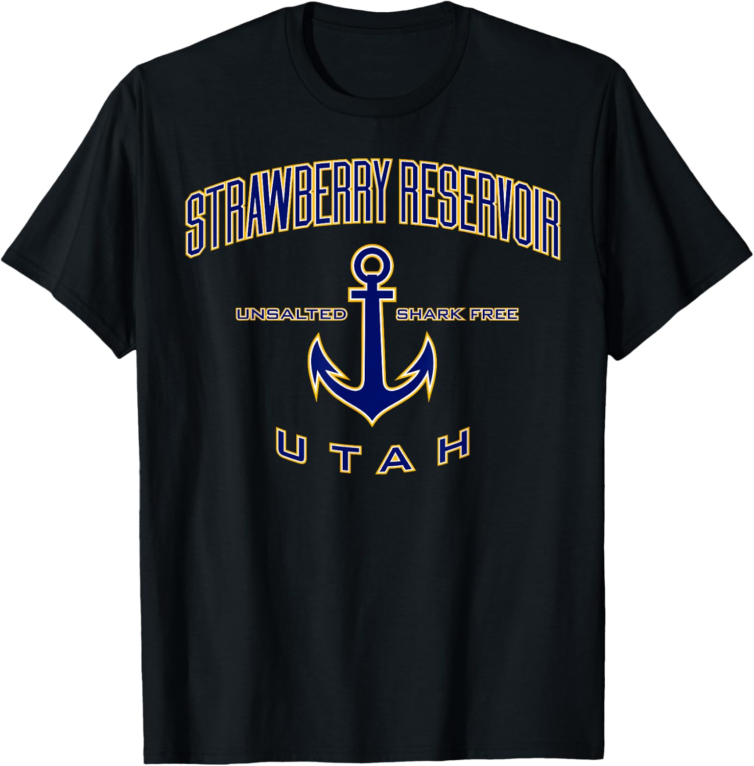 Strawberry Reservoir Shirt , Men, Girls & Boys T-Shirt - T-Shirt | Black