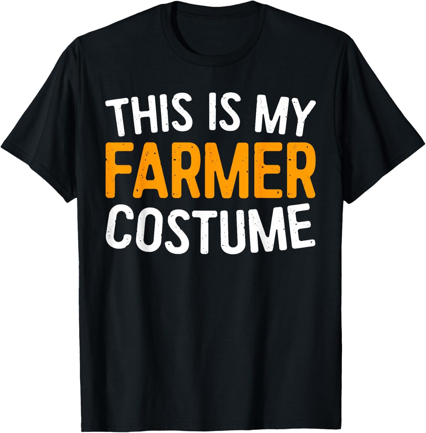 This Is My Farmer Costume Shirt Adult Kids Farmer Costume T-Shirt - T-Shirt | Black