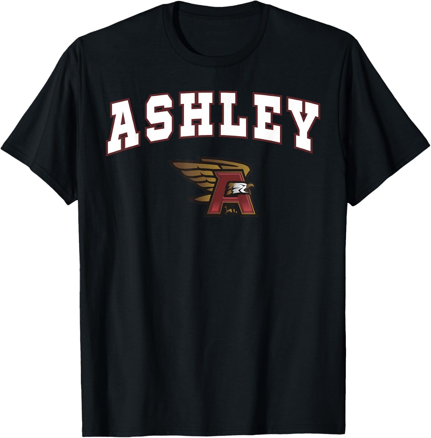 Ashley High School Eagles C2 T-Shirt - T-Shirt | Black