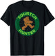 Squatch Hunter , Funny Sasquach Bigfoot Hunting T-Shirt - T-Shirt | Black