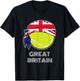 Great Britain Tennis | British Players, Fans or Coach T-Shirt - T-Shirt | Black