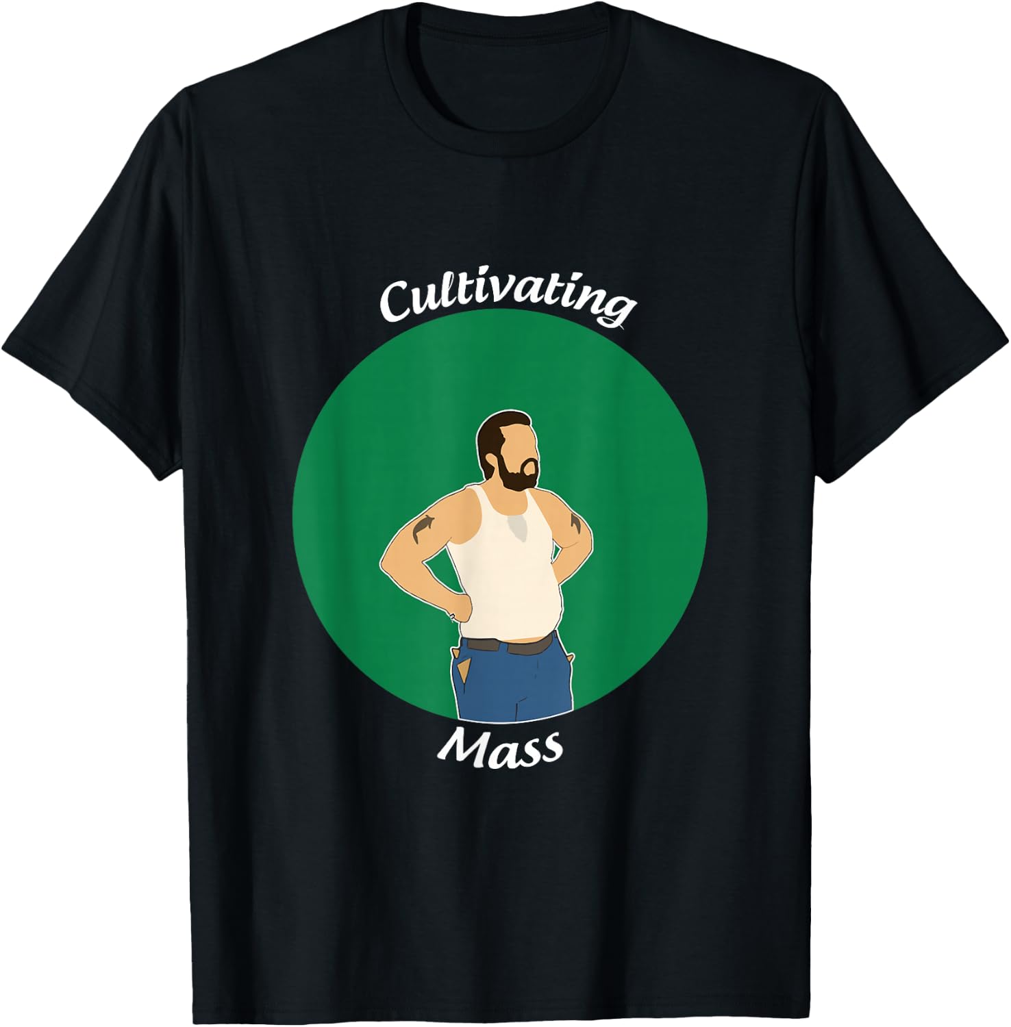 Cultivating Mass T-Shirt - T-Shirt | Black