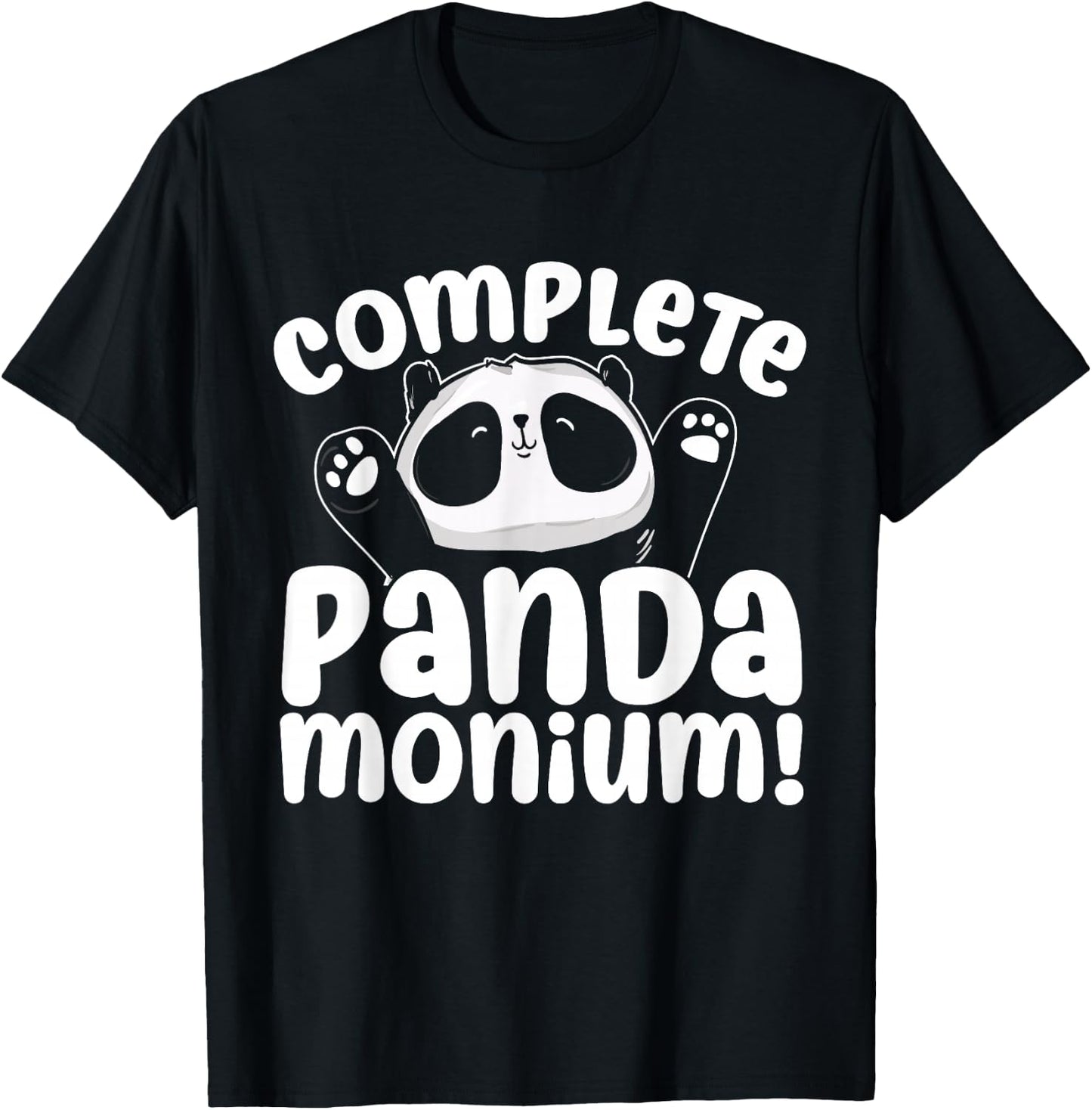 Complete Pandamonium T-Shirt - T-Shirt | Black