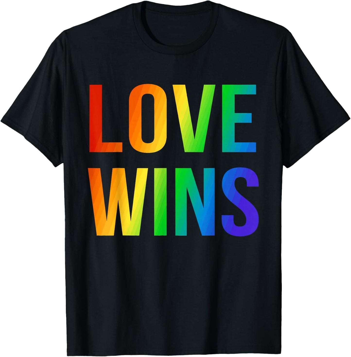 Love Wins T-Shirt - T-Shirt | Black