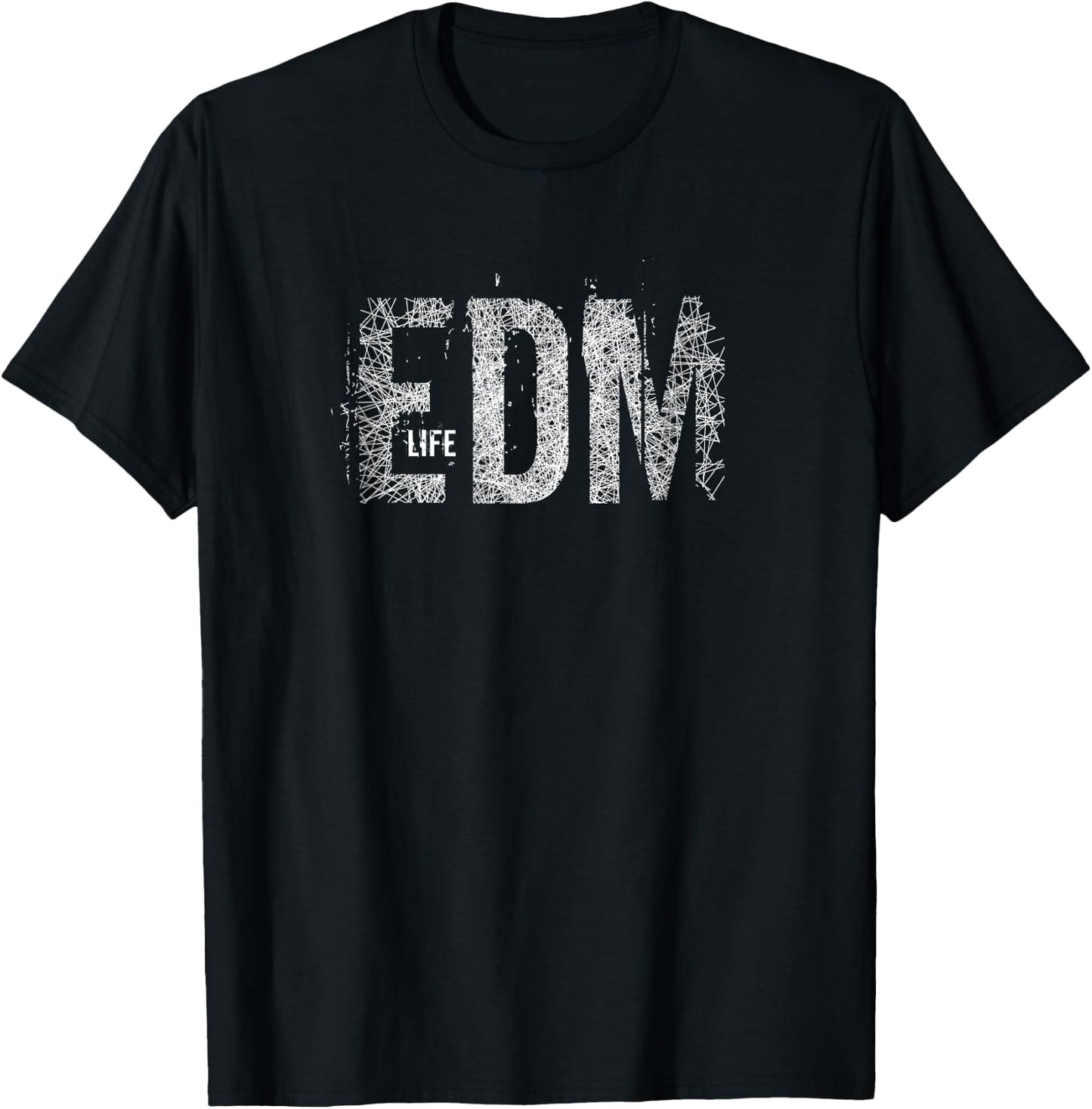EDM Life Electronic Dance Music Design for DJ T-Shirt - T-Shirt | Black
