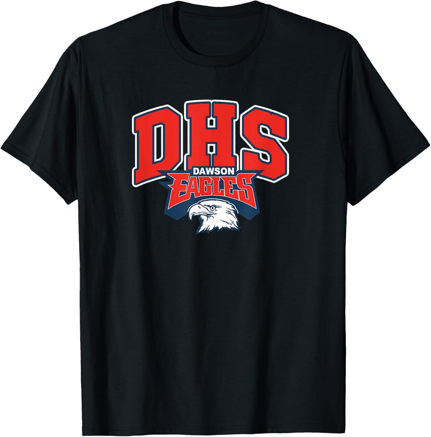 Dawson High School Eagles T-Shirt - T-Shirt | Black