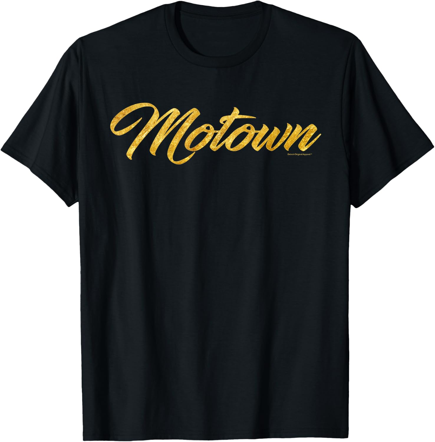 Motown Shirt, Detroit Michigan Motor City Music T-Shirt - T-Shirt | Black