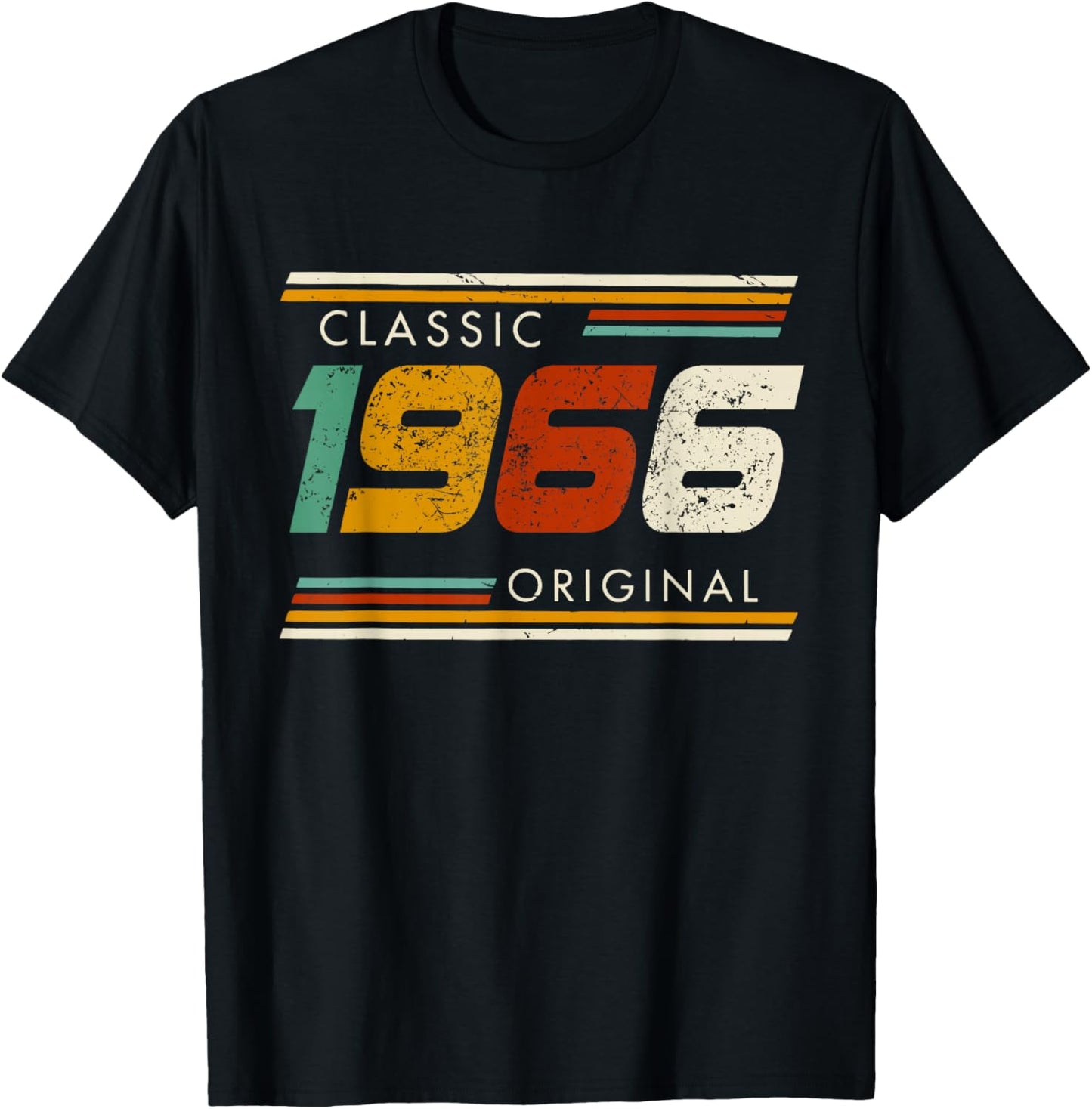 Classic 1966 Original Vintage T-Shirt - T-Shirt | Black