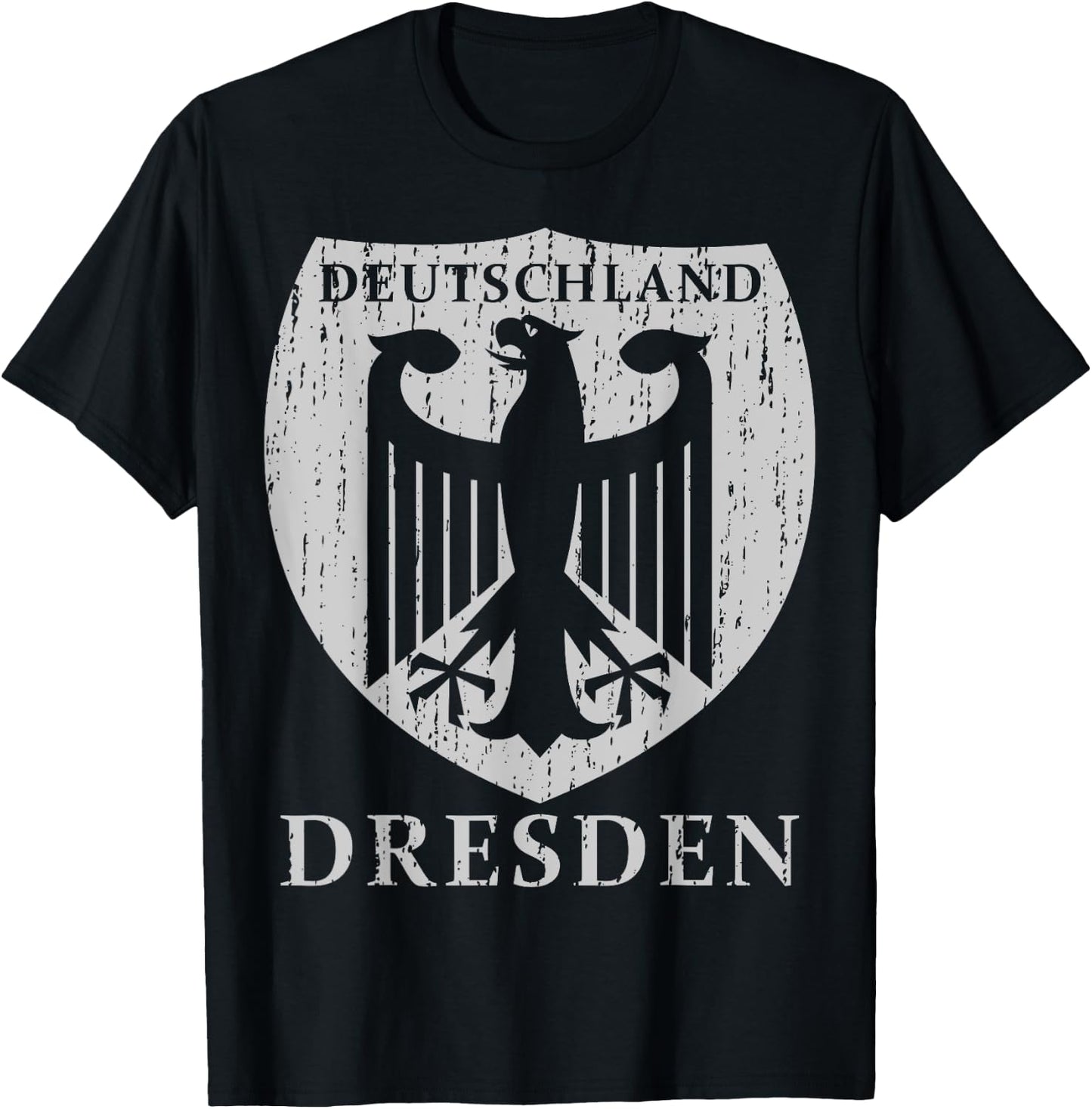 Germany Deutschland Dresden T-Shirt - T-Shirt | Black