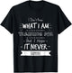I Don't Know What I'm Training For I Hope It Never Happens T-Shirt - T-Shirt | Black