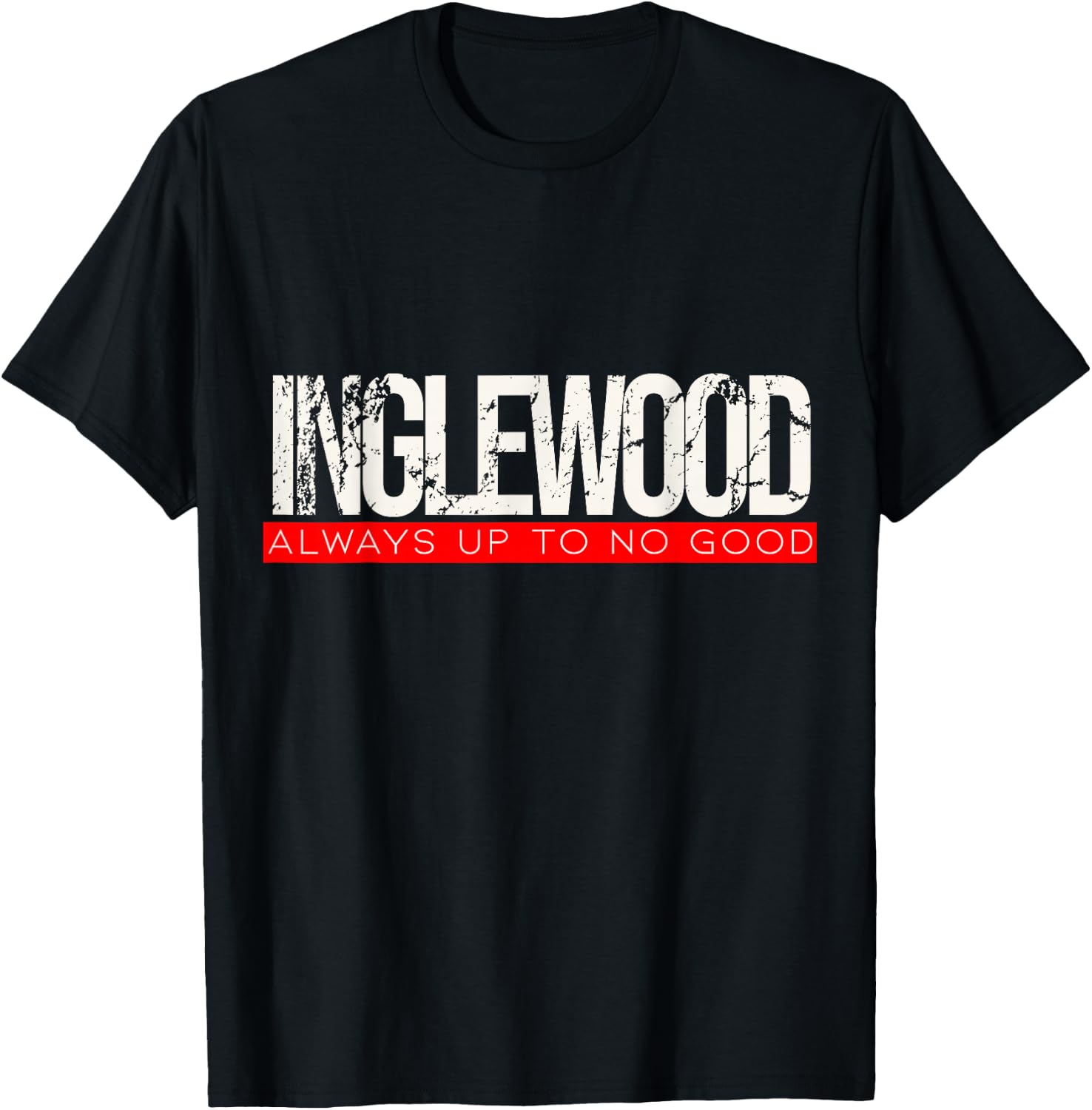 West Coast Hip Hop Inglewood T-Shirt - T-Shirt | Black